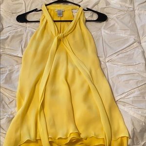 Yellow blouse